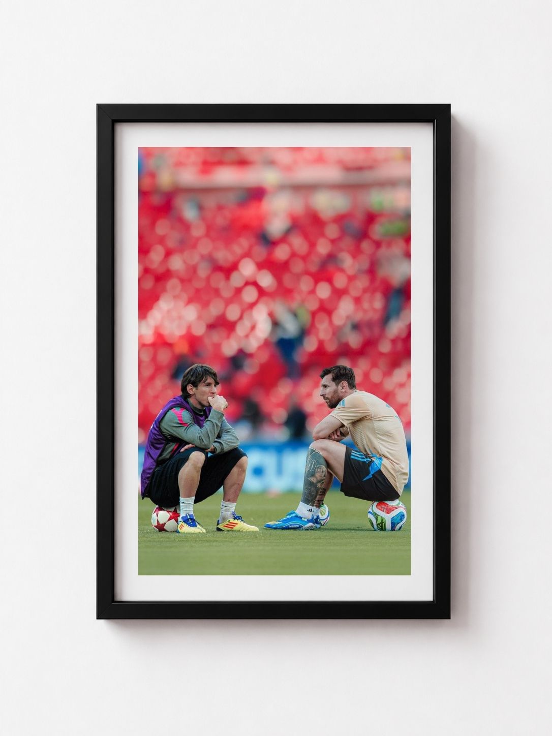 YOUNG AND OLD MESSI